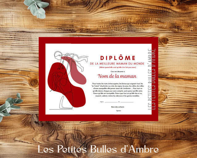 Fête des Mères - Diplomes