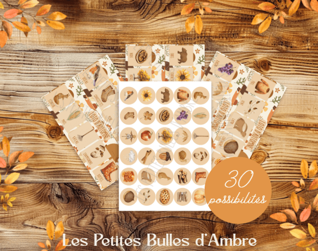 Jeux - Loto d&#039;Automne